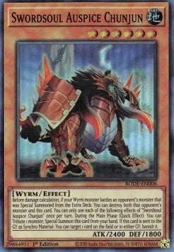 Spadanima Propizia Chunjun - Esplosione del Destino (Super Rare) [BODE-006]