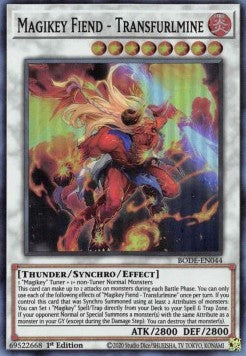 Demone Magichiave - Transfurlmine - Esplosione del Destino (Super Rare) [BODE-044]