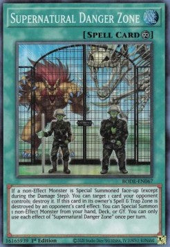 Zona Pericolo Soprannaturale - Esplosione del Destino (Super Rare) [BODE-067]
