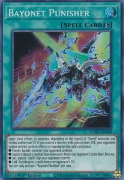 Punitore Baionetta - Esplosione del Destino (Super Rare) [BODE-098]