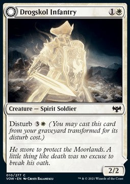 Fanteria di Drogskol // Armamenti di Drogskol - Innistrad: Promessa Cremisi (Common) [VOW-10]