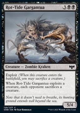 Gargantua della Marea Putrefatta - Innistrad: Promessa Cremisi (Common) [VOW-129]