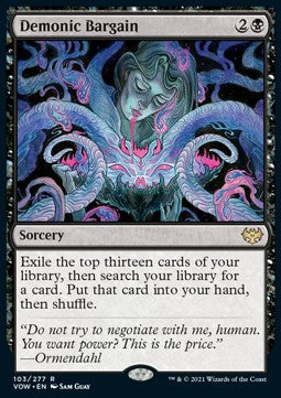 Accordo Demoniaco - Innistrad: Promessa Cremisi (Rare) [VOW-103]