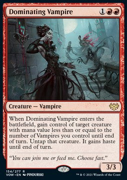Vampira Dominante - Innistrad: Promessa Cremisi (Rare) [VOW-154]
