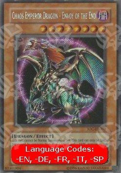 Drago Imperatore del Chaos - Emissario della Fine - Invasion of Chaos (Secret Rare) [IOC-EN000]