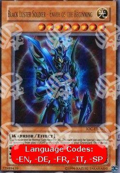 Glorioso Soldato Nero - Emissario dell'Inizio - Invasion of Chaos (Ultra Rare) [IOC-EN025]