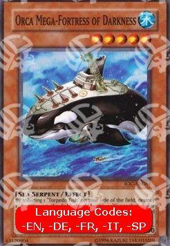 Orca Mega-Fortezza dell'Oscurità - Invasion of Chaos (Super Rare) [IOC-EN084]