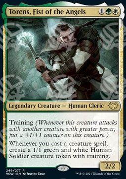 Torens, Pugno degli Angeli - Innistrad: Promessa Cremisi (Rare) [VOW-249]