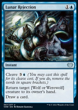 Rigetto Lunare - Innistrad: Promessa Cremisi (Uncommon) [VOW-67]