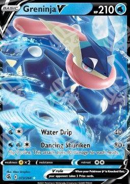 Greninja V - Colpo Fusione (Ultra Rare) [FST-073]