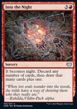 Nella Notte - Innistrad: Promessa Cremisi (Uncommon) [VOW-163]