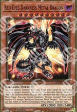 Drago Metallico Oscuro Occhi Rossi - Oro Massimo: Eldorado (Premium Gold Rare) [MGED-009]