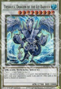 Trishula, Drago della Barriera di Ghiaccio - Oro Massimo: Eldorado (Premium Gold Rare) [MGED-027]
