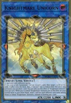 Cavaliere dell'Incubo Unicorno - Oro Massimo: Eldorado (Premium Gold Rare) [MGED-034]