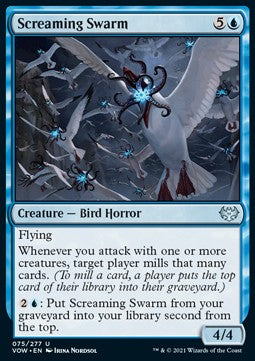 Sciame Strillante - Innistrad: Promessa Cremisi (Uncommon) [VOW-75]