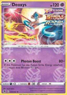 Deoxys - Colpo Fusione (Holo Rare) [FST-120]