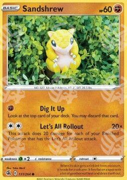 Sandshrew - Colpo Fusione (Common) [FST-131]