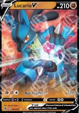 Lucario V - Colpo Fusione (Ultra Rare) [FST-146]