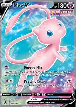 Mew V - Colpo Fusione (Ultra Rare) [FST-250]