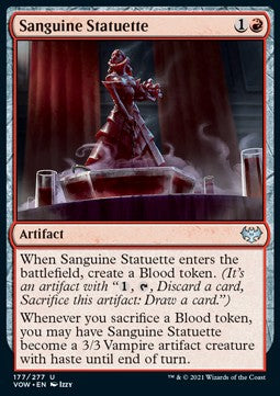 Statuina Sanguigna - Innistrad: Promessa Cremisi (Uncommon) [VOW-177]