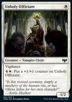 Officiante Sacrilego - Innistrad: Promessa Cremisi (Common) [VOW-41]