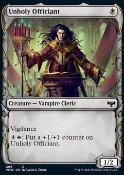 Officiante Sacrilego - Innistrad: Promessa Cremisi: Extras (Common) [XVOW-286]