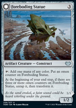 Statua del Presentimento // Picchiatore Abbandonato - Innistrad: Promessa Cremisi (Uncommon) [VOW-256]