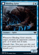 Geist Costrittore // Costrizione Spettrale - Innistrad: Promessa Cremisi (Common) [VOW-48]