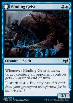 Geist Costrittore // Costrizione Spettrale - Innistrad: Promessa Cremisi (Common) [VOW-48]
