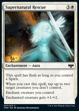 Salvataggio Soprannaturale - Innistrad: Promessa Cremisi (Common) [VOW-37]