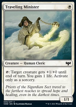 Ministra Itinerante - Innistrad: Promessa Cremisi (Common) [VOW-39]