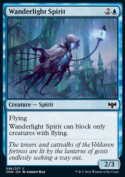 Spirito della Luce Errante - Innistrad: Promessa Cremisi (Common) [VOW-86]