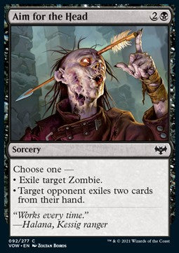 Mirare alla Testa - Innistrad: Promessa Cremisi (Common) [VOW-92]