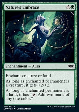 Abbraccio della Natura - Innistrad: Promessa Cremisi (Common) [VOW-211]