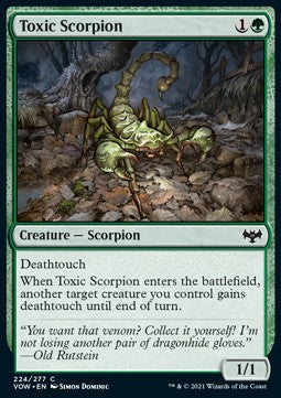 Scorpione Tossico - Innistrad: Promessa Cremisi (Common) [VOW-224]