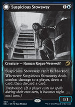 Suspicious Stowaway // Seafaring Werewolf - Innistrad: Double Feature (Rare) [DBL-80]