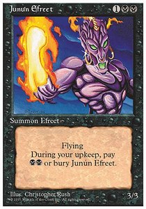 Efreet di Junún - Quarta Edizione (Uncommon)