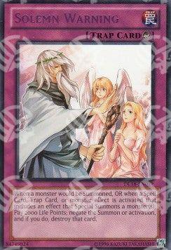 Avvertimento Solenne - Duelist League 18 (Rare) [DL18-019]