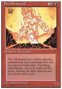 Elementale del Fuoco - Quarta Edizione (Uncommon)