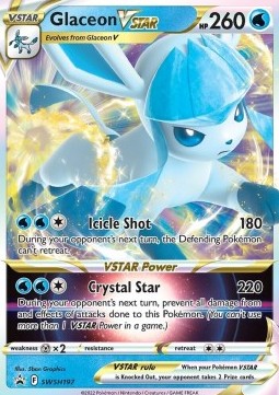 Glaceon V ASTRO - SWSH Black Star Promos (Promo) [SWSH-197]