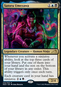 Satoru Umezawa - Kamigawa: Dinastia Neon (Rare) [NEO-234]