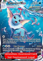 Vaporeon VMAX - SWSH Black Star Promos (Oversized) [SWSH-182]