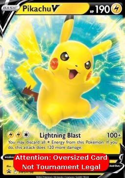 Pikachu V - SWSH Black Star Promos (Oversized) [SWSH-198]
