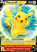 Pikachu V - SWSH Black Star Promos (Oversized) [SWSH-198]