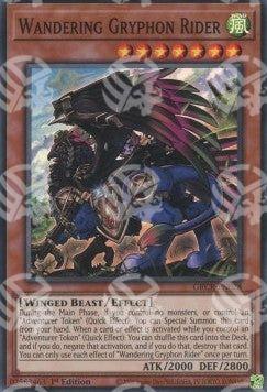 Cavalcatore di Grifone Vagante - I Grandiosi Creatori (Super Rare) [GRCR-028]