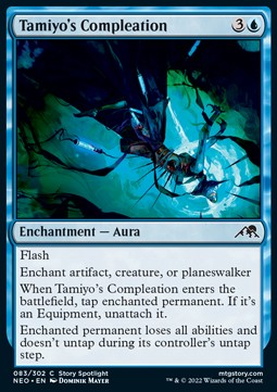 Completamento di Tamiyo - Kamigawa: Dinastia Neon (Common) [NEO-83]