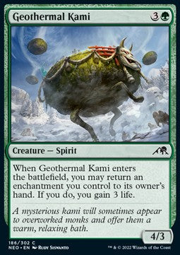 Kami Geotermico - Kamigawa: Dinastia Neon (Common) [NEO-186]