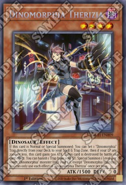 Dinomorfia Therizia - Battaglia del Chaos (Secret Rare) [BACH-009]