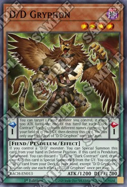 D/D Grifone - Battaglia del Chaos (Super Rare) [BACH-013]