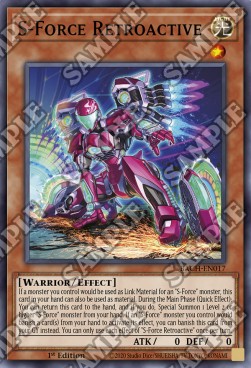 S-Forza Retroattiva - Battaglia del Chaos (Super Rare) [BACH-017]